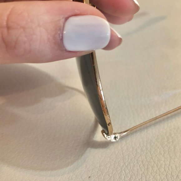 Gold and Blue Gradient Ray-Ban Aviators - Picture 9 of 9